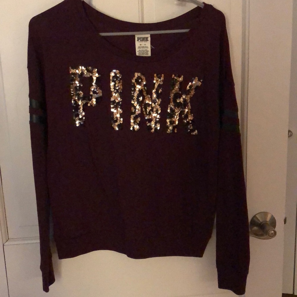 vs pink long sleeve
